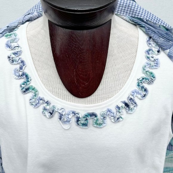 Alfred Dunner Floral 2 Piece Floral Button‎ Down With Tank Size 18 - NEW - Picture 5 of 7